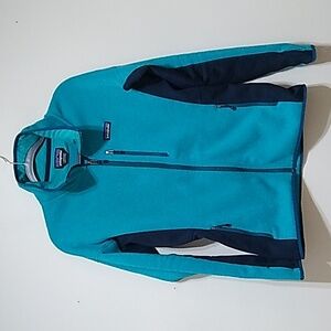 Patagonia Teal and Navy Jacket